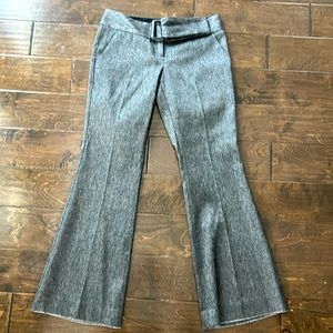 The Limited Drew Fit Herringbone Flare Leg Trousers Size 4